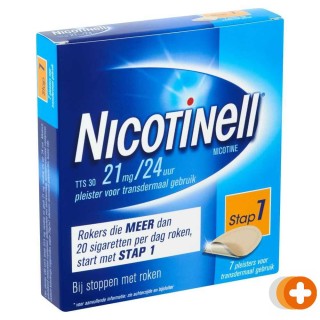 Nicotinell pleisters 21 mg
