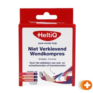 Heltiq niet verklevend wondkompres