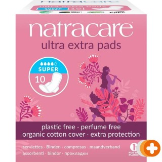 Natracare ultra extra pads super maandverband