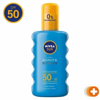 Nivea sun protect & bronze zonnespray spf50