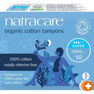Natracare cotton tampons super