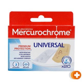 Mercurochrome pleisters universal