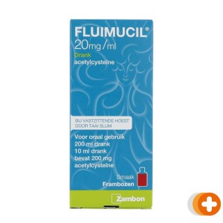 Fluimucil 20mg 2% drank