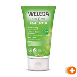 Weleda berken pearl scrub douchecreme