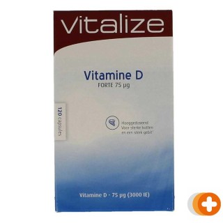 Vitalize vitamine d forte 75mcg capsules