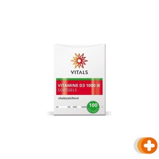 Vitals vitamine d3 1000 ie softgels