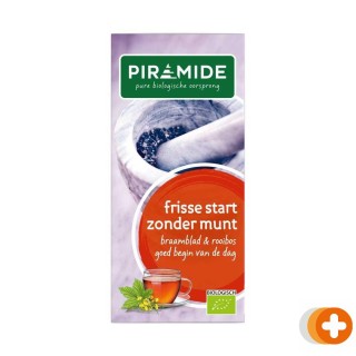 Piramide thee frisse start zonder munt