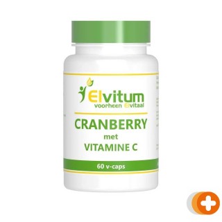 Elvitum cranberry capsules + vitamine c