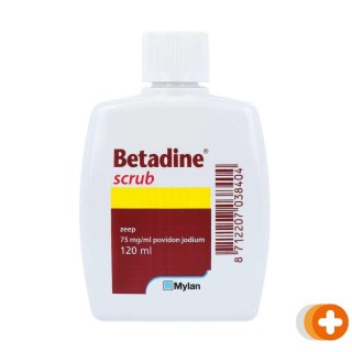 Betadine scrub
