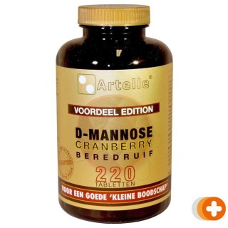Artelle d-mannose cranberry tabletten