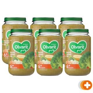 Olvarit 6m00 broccoli kalkoen rijst