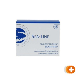 Sea line black mud facial mask and body pack