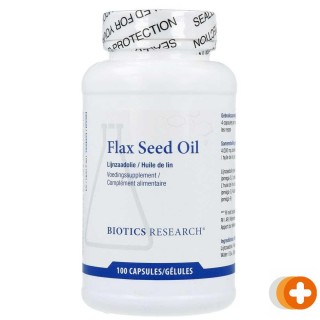 Biotics flax seed oil softgels