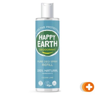 Happy earth pure deo spray cedar lime navuling