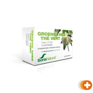 Soria natural groene thee 600mg tabletten