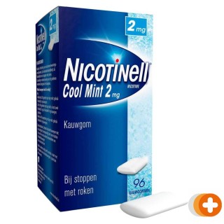 Nicotinell kauwgom 2mg cool mint voordeelverpakking