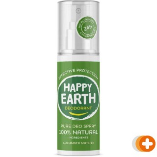Happy earth pure deo spray cucumber matcha