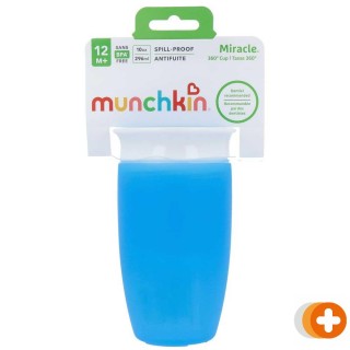 Munchkin miracle 360 beker blauw