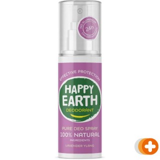 Happy earth pure deo spray lavender ylang