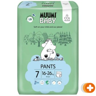 Muumi baby ecologische luierbroekjes 7 extra xl