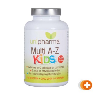 Unipharma multi a-z kids tabletten