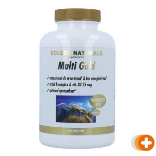 Golden naturals multi gold tabletten