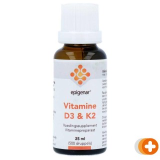 Epigenar support vitamine d3 en k2 druppels