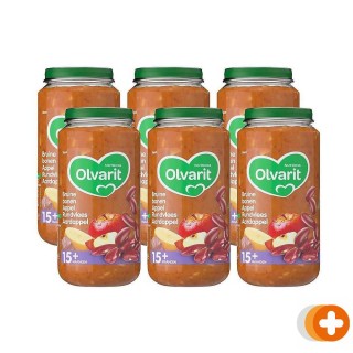Olvarit 15m06 bruine bonen appel rundvlees aardappel