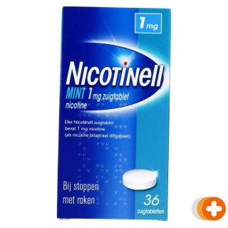 Nicotinell zuigtablet mint 1 mg