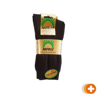 Naproz thermo sokken zwart maat 35-38