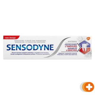Sensodyne gevoeligheid & tandvlees whitening tandpasta