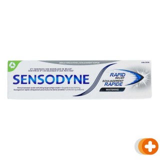 Sensodyne rapid relief whitening tandpasta voor gevoelige tanden