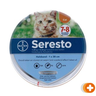 Bayer seresto teken- en vlooienband kat