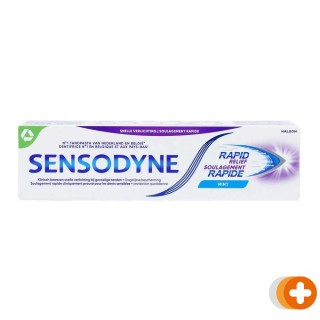Sensodyne rapid relief mint tandpasta voor gevoelige tanden