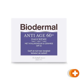 Biodermal anti age dagcrème 60+ met factor 15