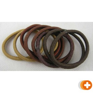 Hair mode endless haarelastiek bruin