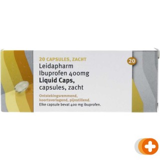 Leidapharm ibuprofen 400mg liquid caps