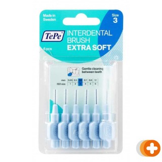 Tepe interdentale rager extra soft blauw 0,6mm