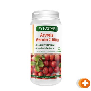 Fytostar vitamine c-1000 acerola kauwtabletten