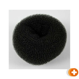 Hair mode donut zwart 7.5cm