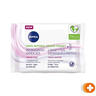 Nivea reinigingsdoekjes droge huid