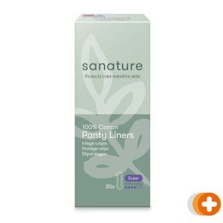Sanature 100% katoen inlegkruisjes super extra long