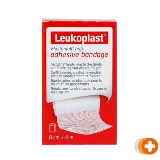 Leukoplast elastomull haft fixatiewindsel 8 cm