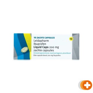 Leidapharm ibuprofen 200mg liquid capsules