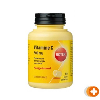 Roter vitamine c 500mg tabletten citroen