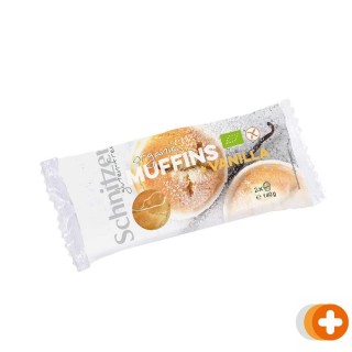Schnitzer muffin + vanilla