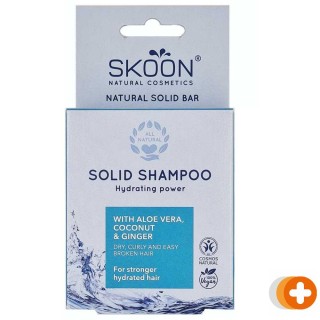 Skoon solid shampoo hydrating power
