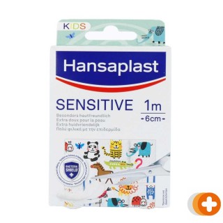Hansaplast sensitive kids 1m x 6cm