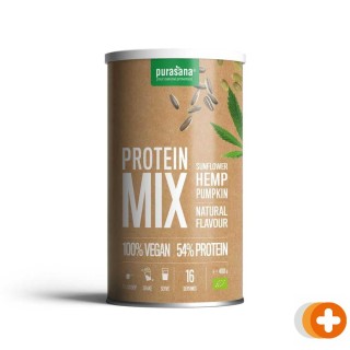 Purasana organic mix vegan protein naturel