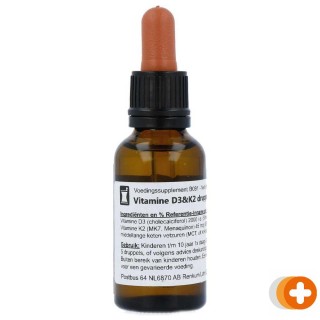 Verasupplements vitamine d3 & k2 druppels